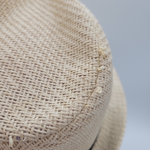 CAPPELLO | woven paper straw fedora hat - Picture 6 of 9